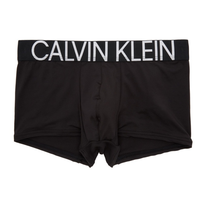 Photo: Calvin Klein Underwear Black Statement 1981 Low Rise Boxer Briefs