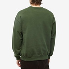 Neighborhood Men's College Logo Crew Sweat in Green