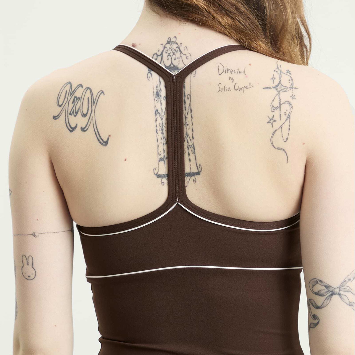 TALA Women's DayFlex Contrast Sweetheart Vest in Chestnut Brown