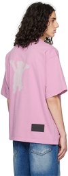 We11done Pink Teddy T-Shirt