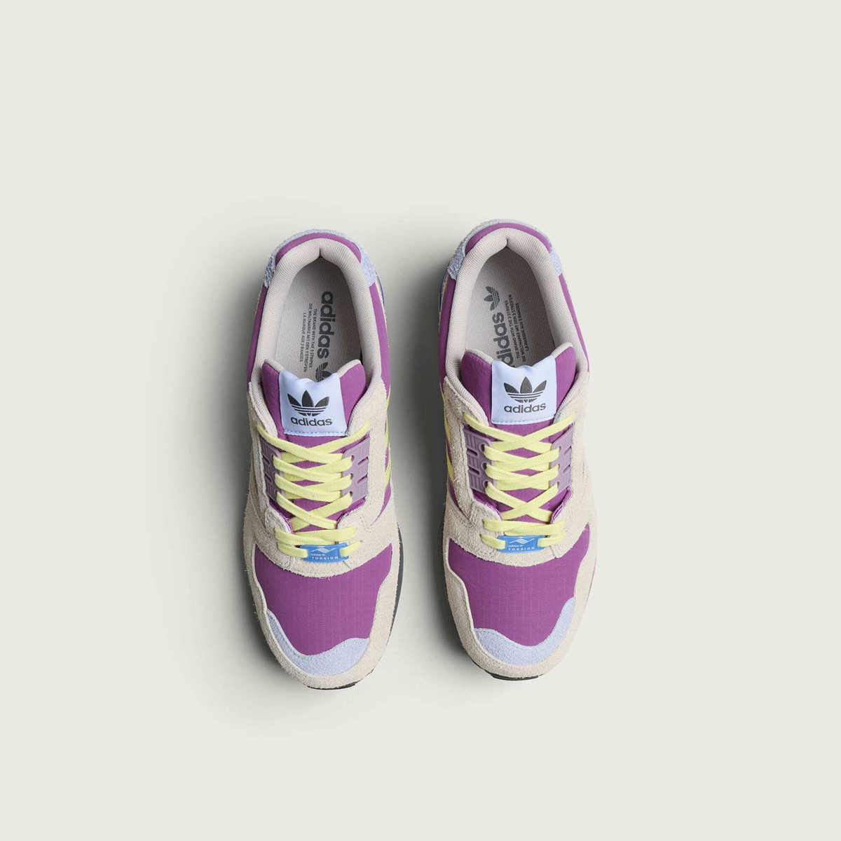 ＬＵＣＫＹ Adidas Men's ZX 8000 Sneaker in Lucky Pink/Yellow Tint/Grey Six adidas