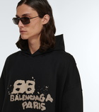 Balenciaga - Logo cotton hoodie