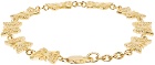 NEEDLES Gold Butterfly Bracelet