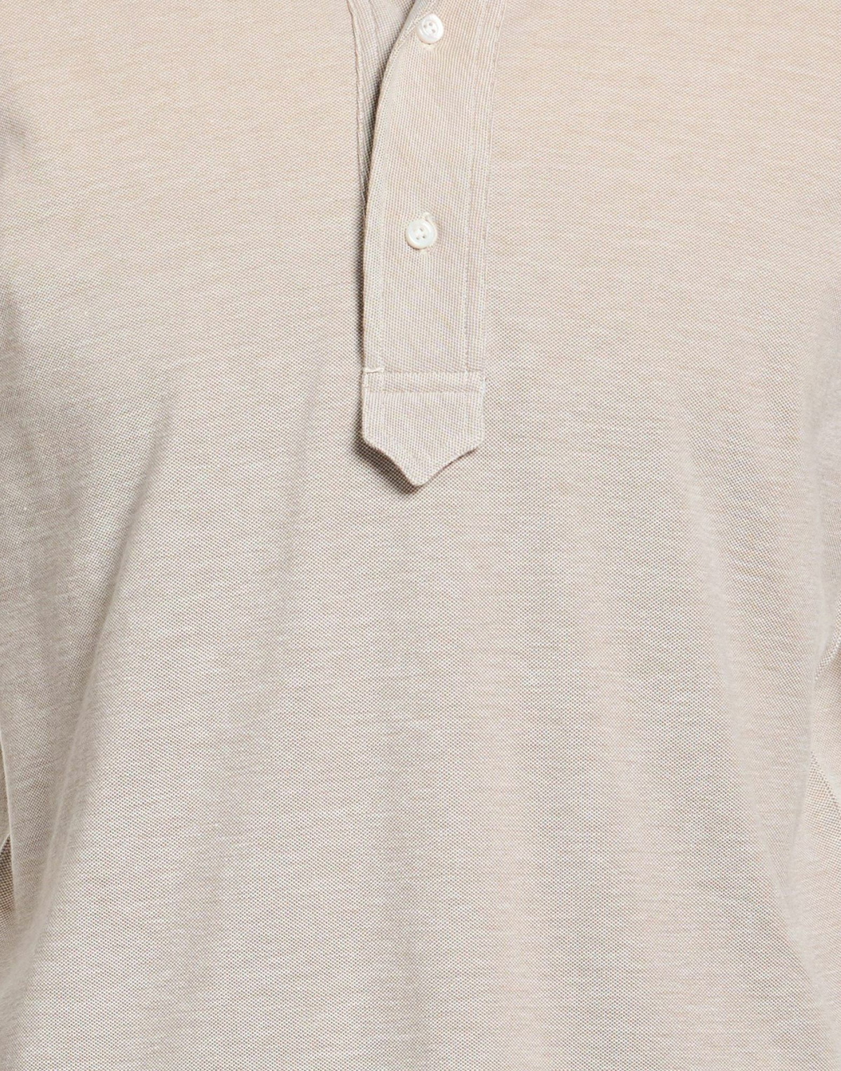 Isaia Mens Polo shirt in Beige