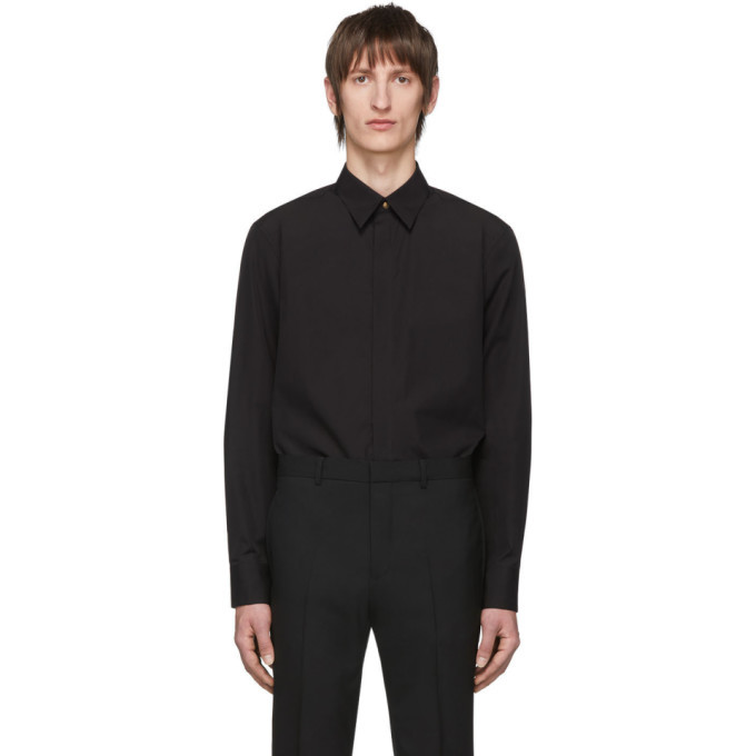 Givenchy Black Gold Button Shirt Givenchy