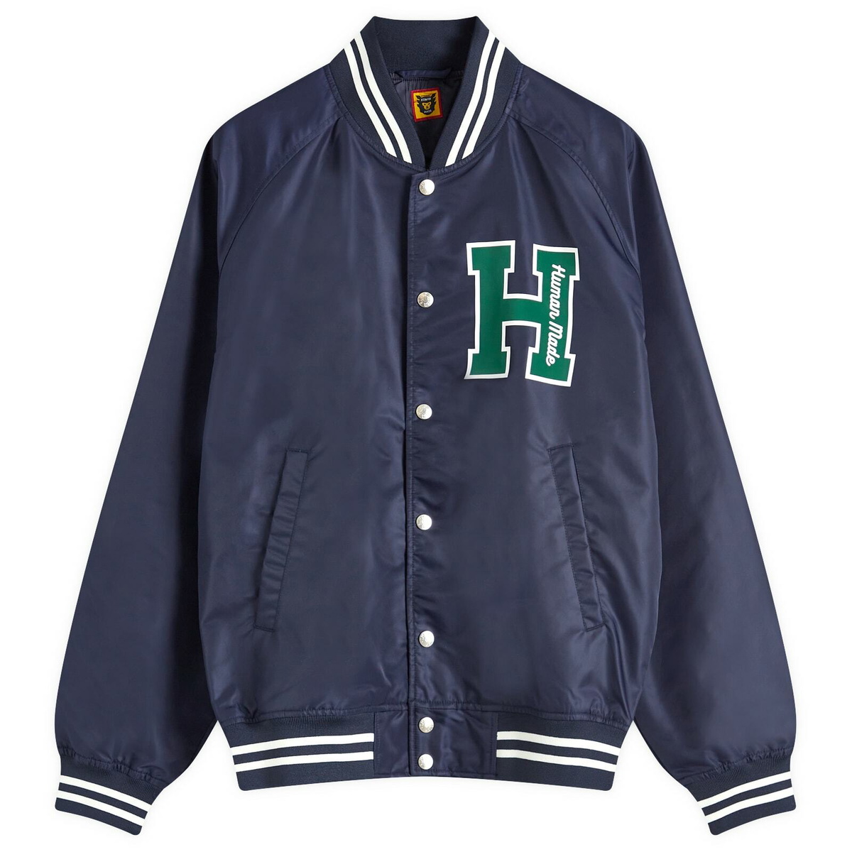 Human Made Men's Coach Jacket in Navy Human Made