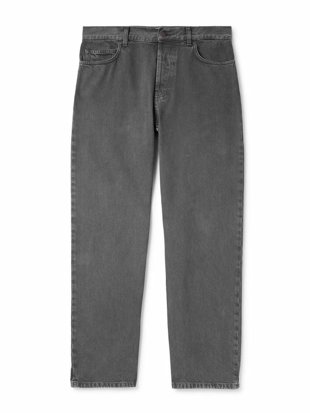 Photo: The Row - Ross Straight-Leg Selvedge Jeans - Gray