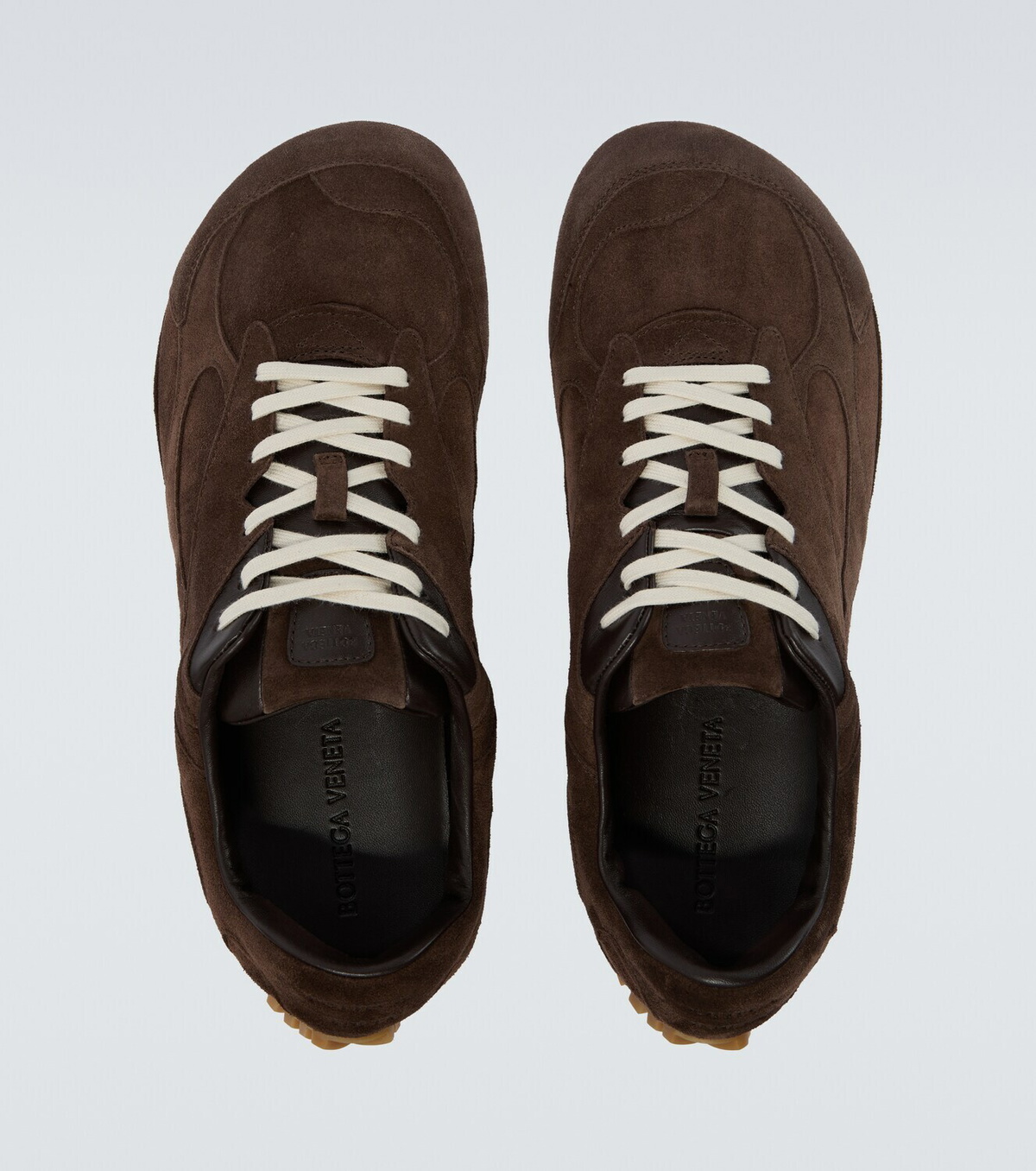Bottega Veneta Orbit Flash suede sneakers