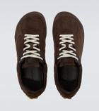 Bottega Veneta Orbit Flash suede sneakers