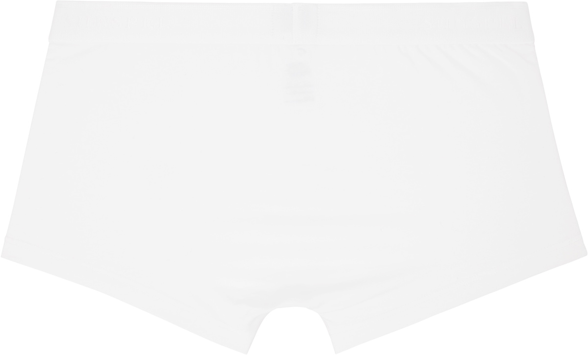 Sunspel Three-Pack White Cotton Boxer Briefs