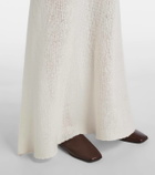Lisa Yang Madalena cashmere and silk maxi dress
