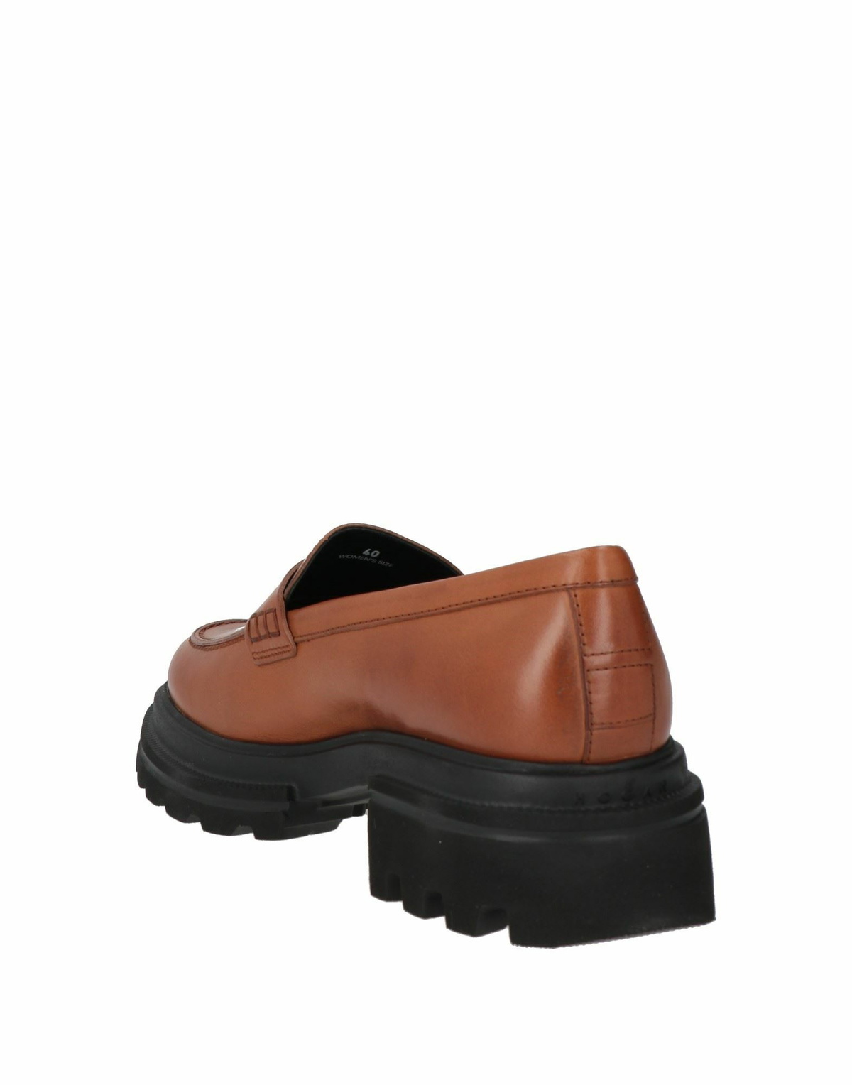Hogan Womens Loafers Tan