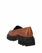 Hogan Womens Loafers Tan