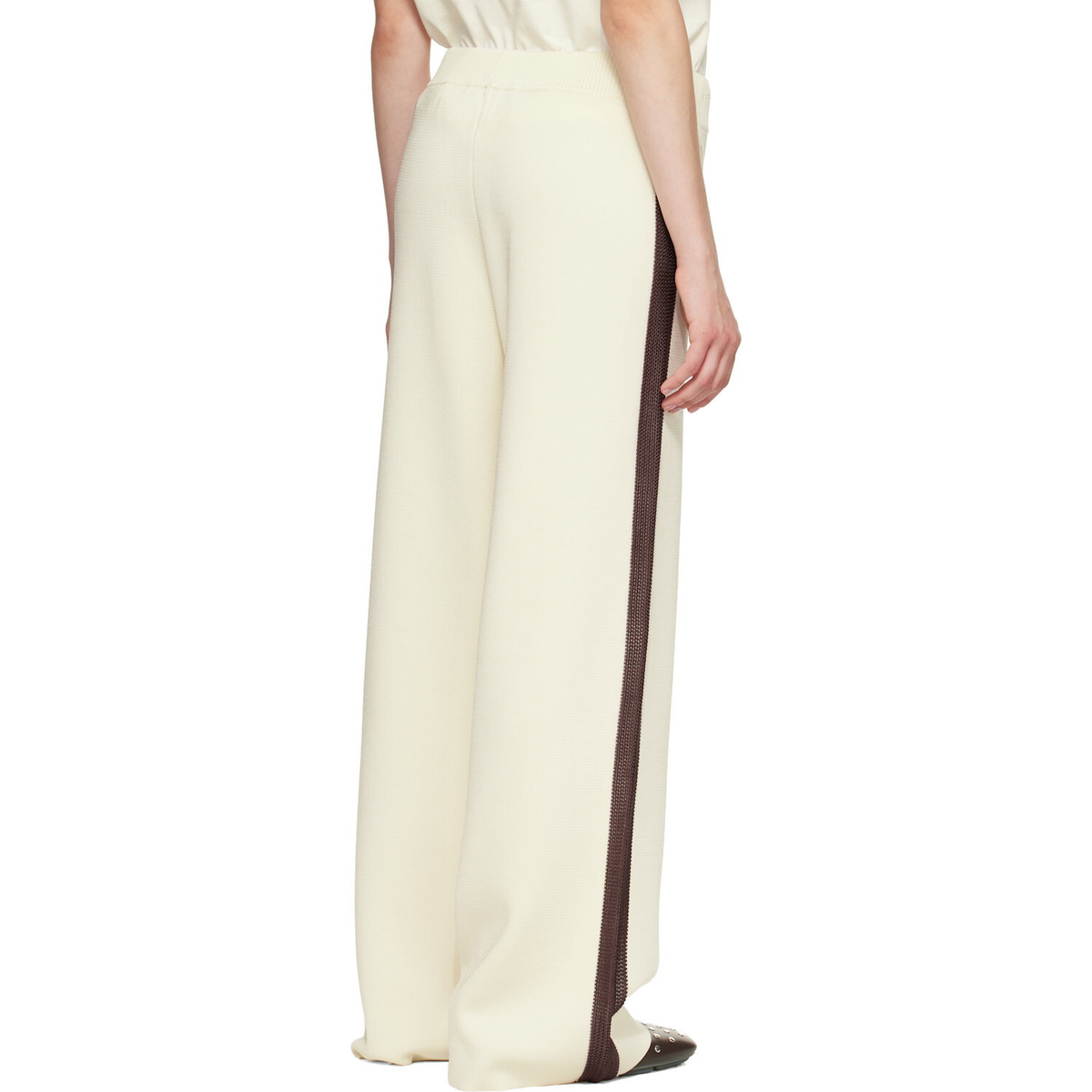 Wales Bonner Off-White Tide Viscose Poly Knit Track Pants