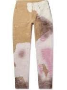 Givenchy - Slim-Fit Tapered Distressed Tie-Dyed Jeans - Multi