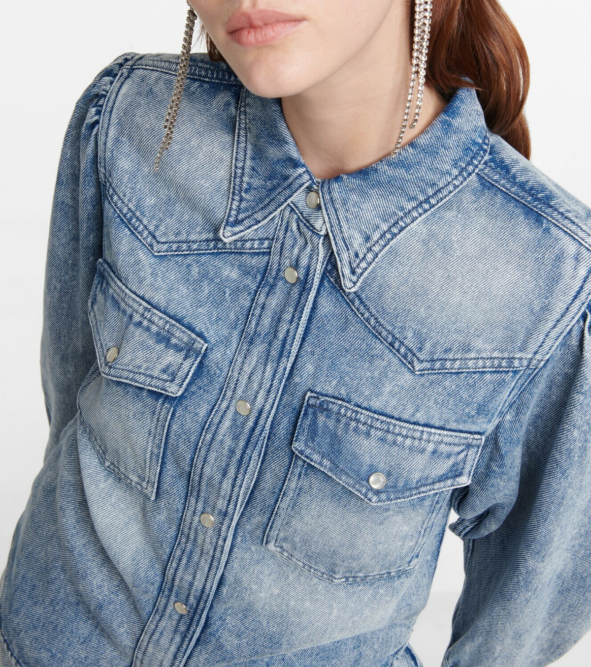 新品 ISABEL MARANT ETOILE TAHISSE デニムシャツ38