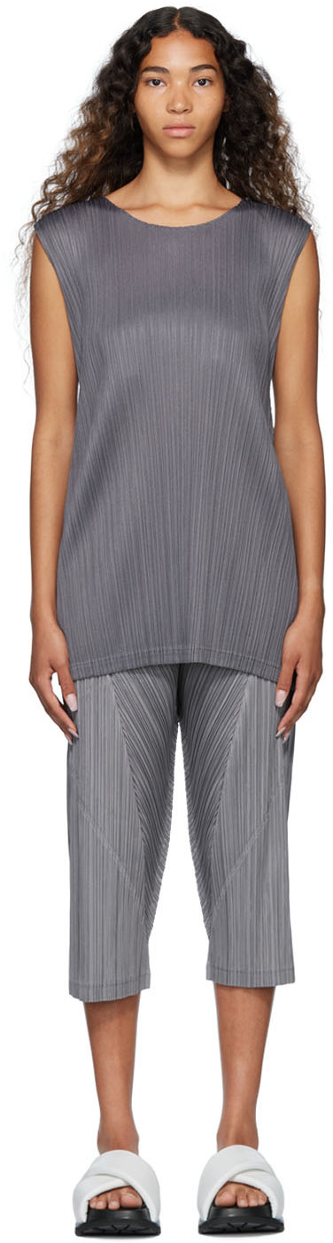 PLEATS PLEASE ISSEY MIYAKE Gray Monthly Colors July