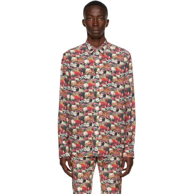 Photo: Paul Smith 50th Anniversary Multicolor Floral Tailored Shirt