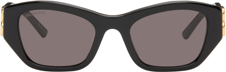 Photo: Balenciaga Black BB Square Sunglasses