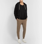 John Elliott - Ebisu Slim-Fit Tapered Loopback Cotton-Jersey Sweatpants - Brown