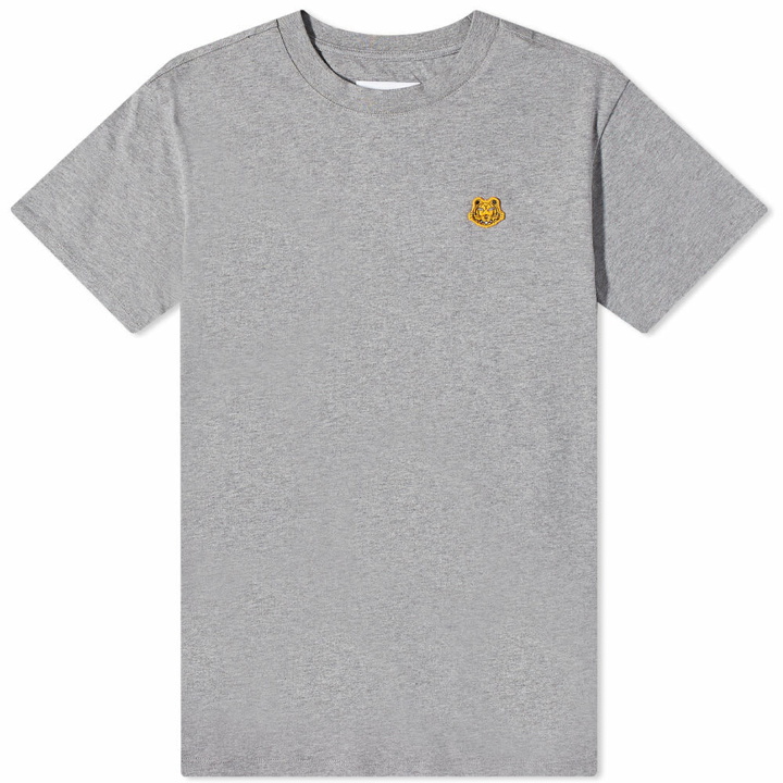 Photo: Kenzo Men's Tiger Crest T-Shirt in Dove Grey