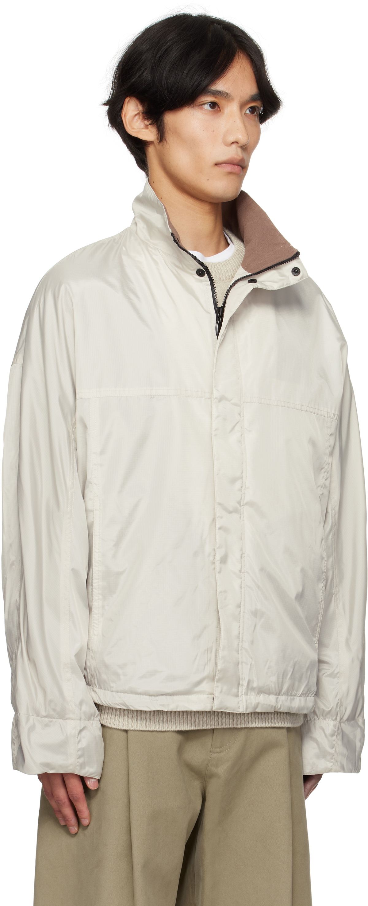 LE17SEPTEMBRE Beige Shelled Jacket