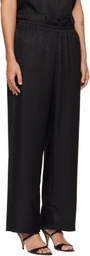 Sleeper Black Sakura Lounge Jacquard Pyjama Set