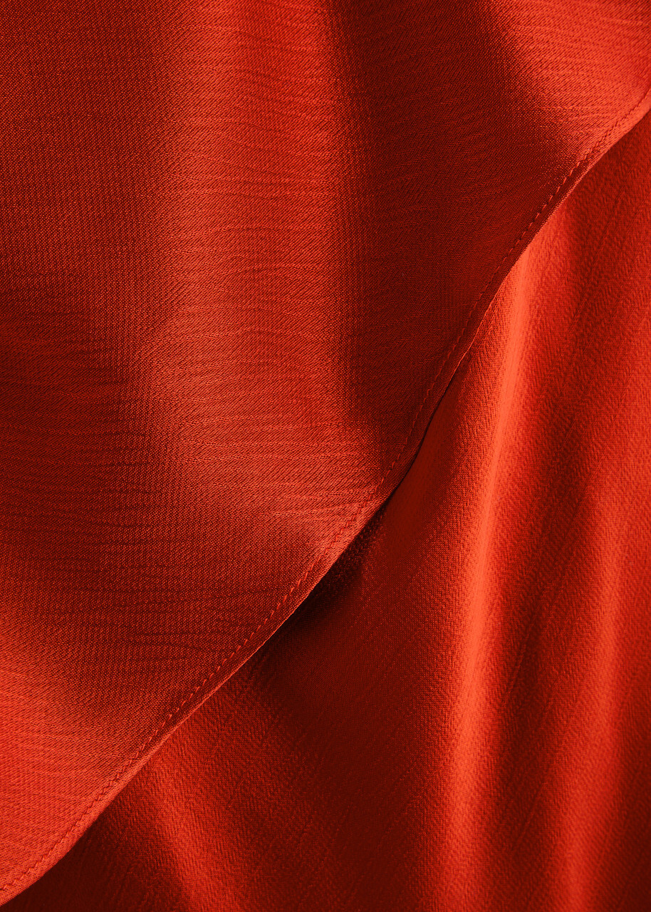Bec & Bridge Moon Dance Strapless Satin Maxi Dress Red