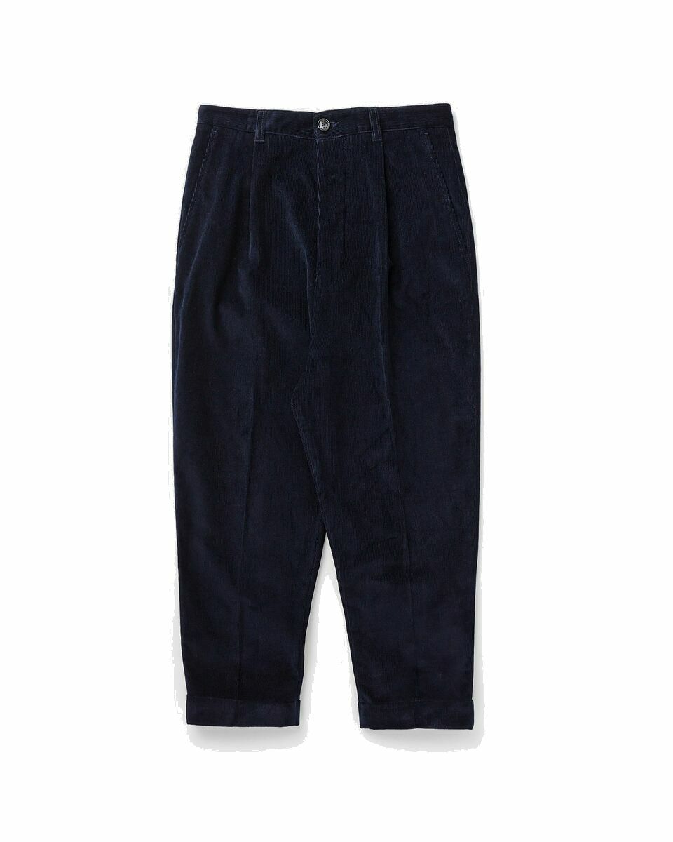 Photo: Ami Paris Pantalon Carotte Oversize Blue - Mens - Casual Pants