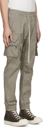 Rick Owens Gray Tower Mastodon Cargo Pants