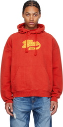 BLUEMARBLE Red Varsity Hoodie