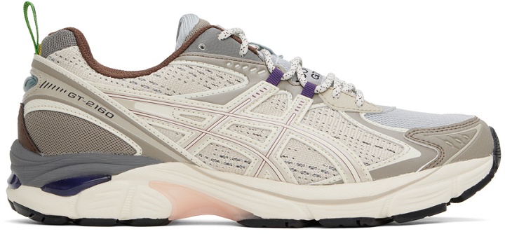Photo: WOOD WOOD Beige & Taupe Asics Edition GT-2160 Sneakers