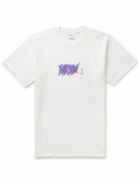 Noah - Circuit Logo-Print Cotton-Jersey T-Shirt - White