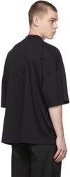 Jil Sander Black Short Sleeve T-Shirt