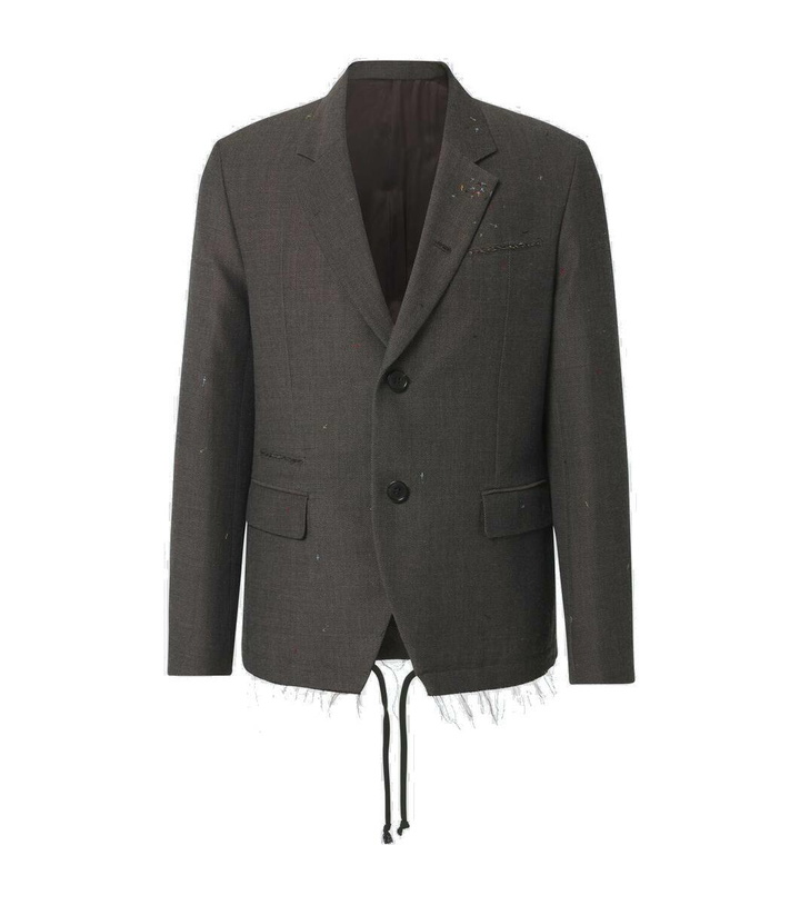Photo: Undercover Embroidered blazer