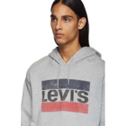 Levis Grey Classic Logo Hoodie