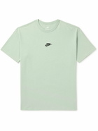 Nike - Sportswear Logo-Embroidered Cotton-Jersey T-Shirt - Green