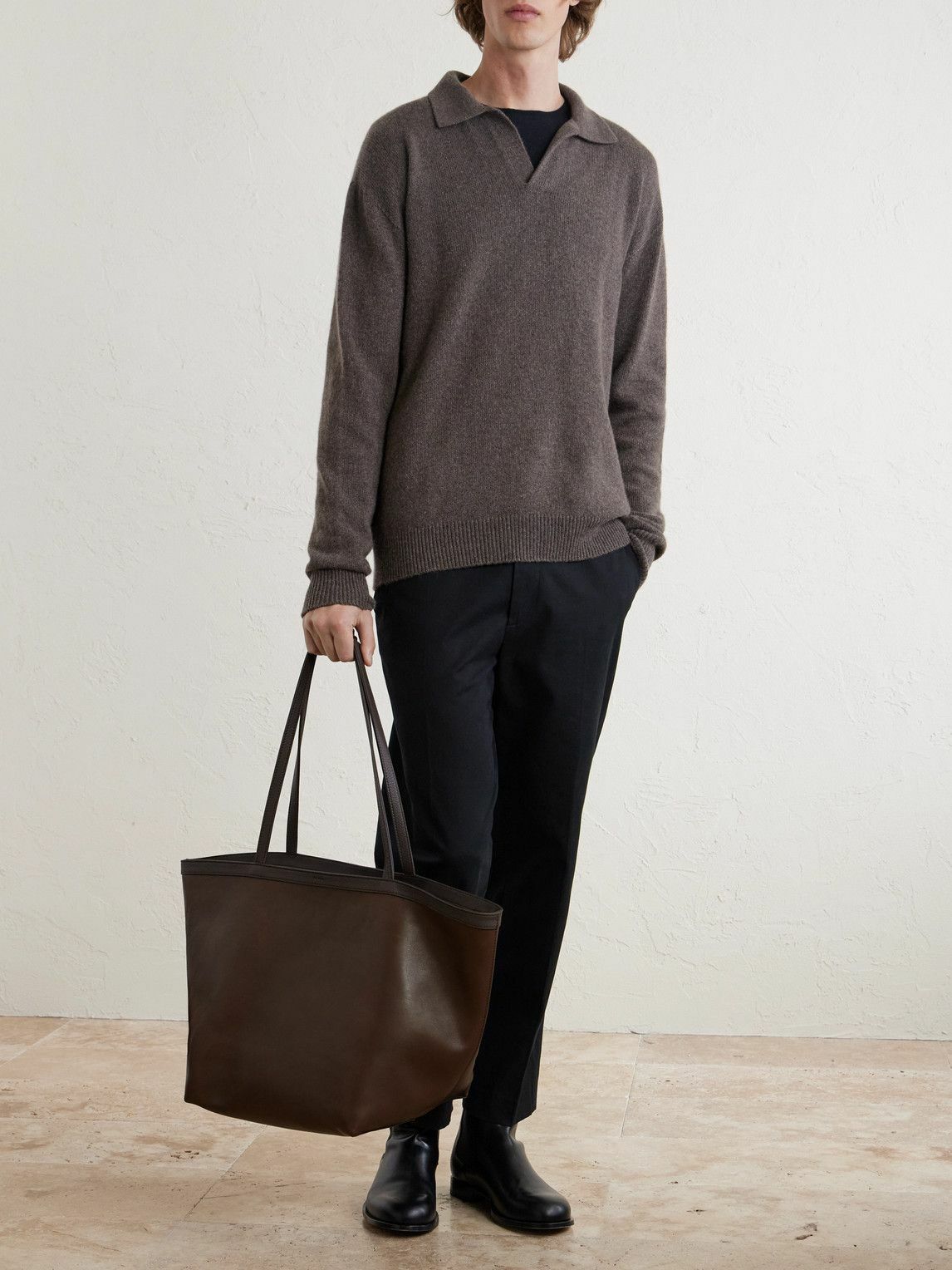The Row - Park XL Leather Tote Bag