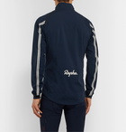 Rapha - Grosgrain-Trimmed Shell Cycling Jacket - Blue