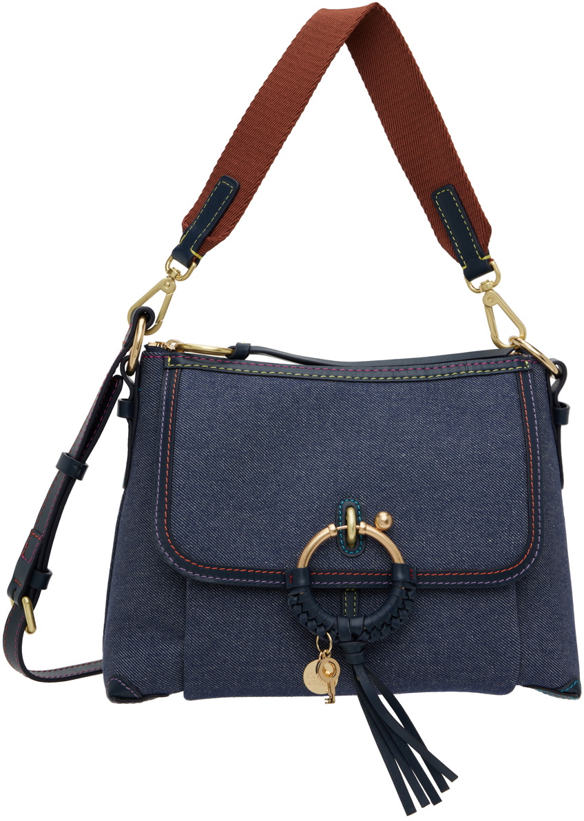 See by Chloé Blue Small Joan Crossbody Bag