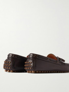 Brunello Cucinelli - Leather Driving Shoes - Brown