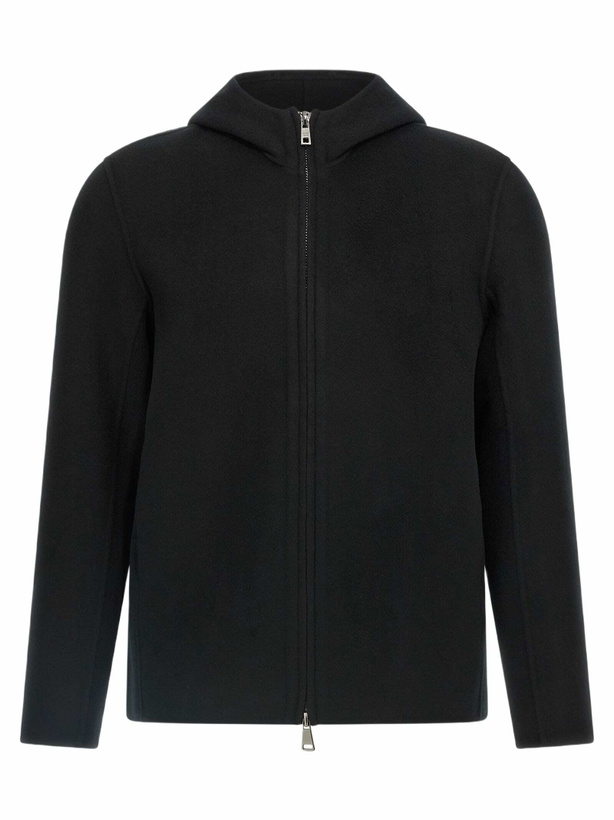 Photo: Giorgio Brato Cashmere Wool Hooded Jacket