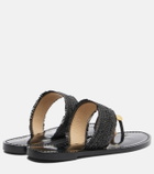 Amanu Kiwayu braided leather sandals