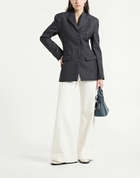 Off-white Womens Blazer Charcoal