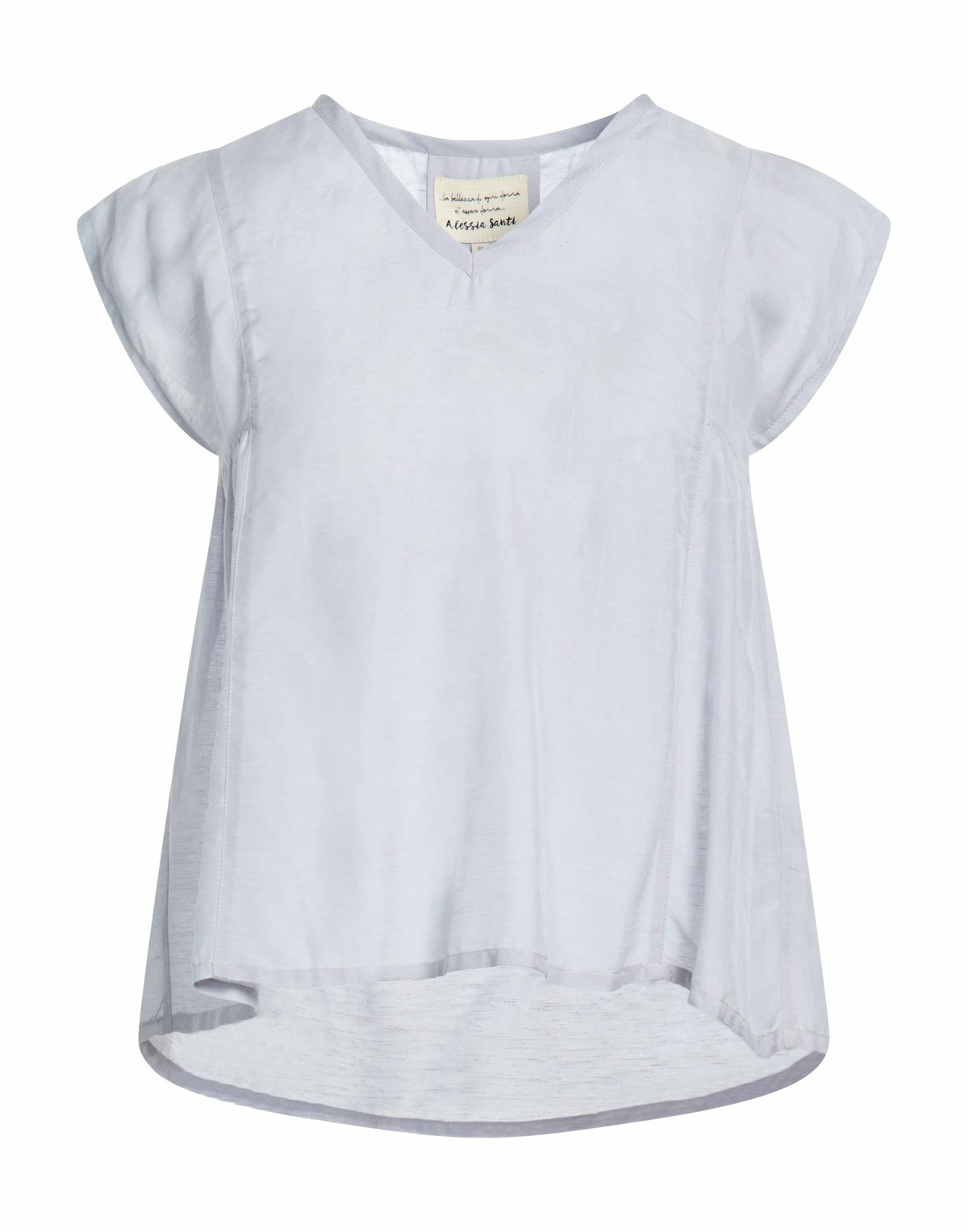 Alessia Santi Womens Top Light in Grey