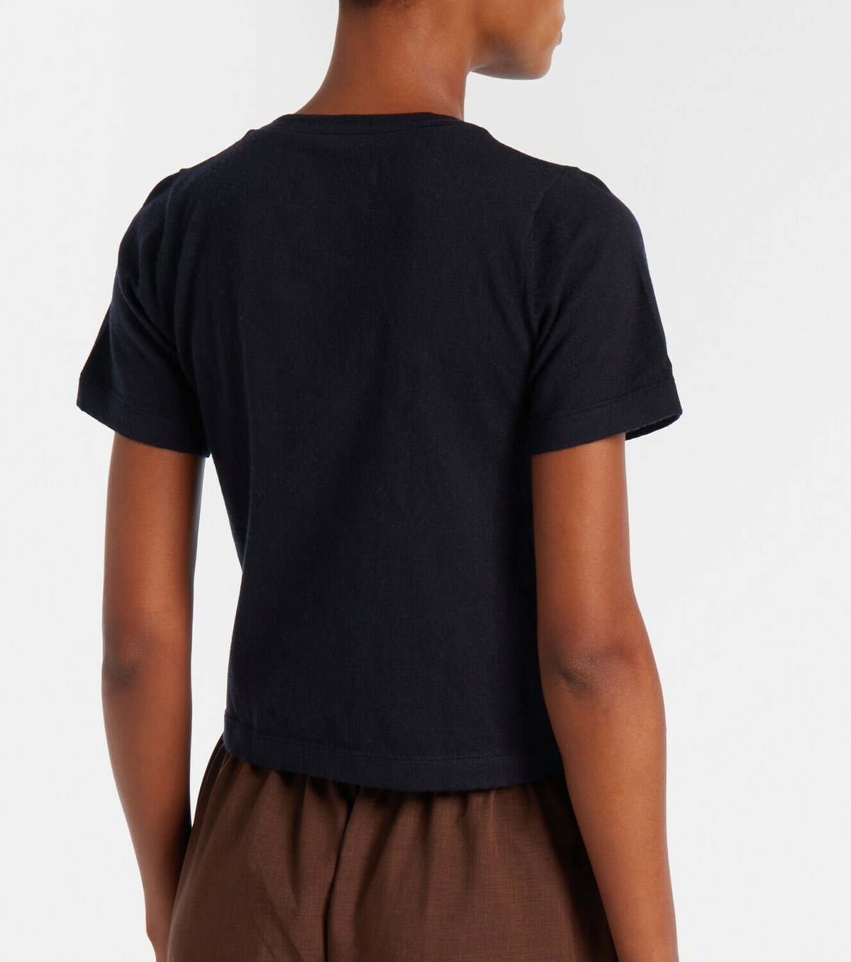 Extreme Cashmere Tina cotton and cashmere T-shirt