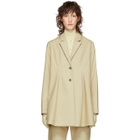 Ovelia Transtoto Beige Worker Coat