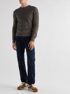 TOM FORD - Wool, Mohair and Silk-Blend Sweater - Brown