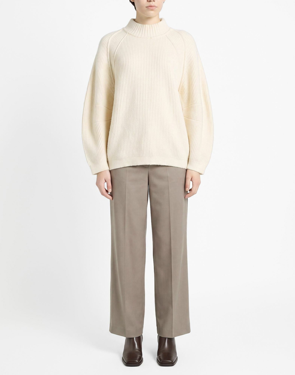Free People Womens Sweater Ivory