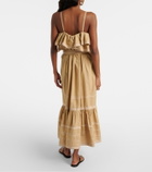 Ulla Johnson Lucian ruffled cotton midi dress